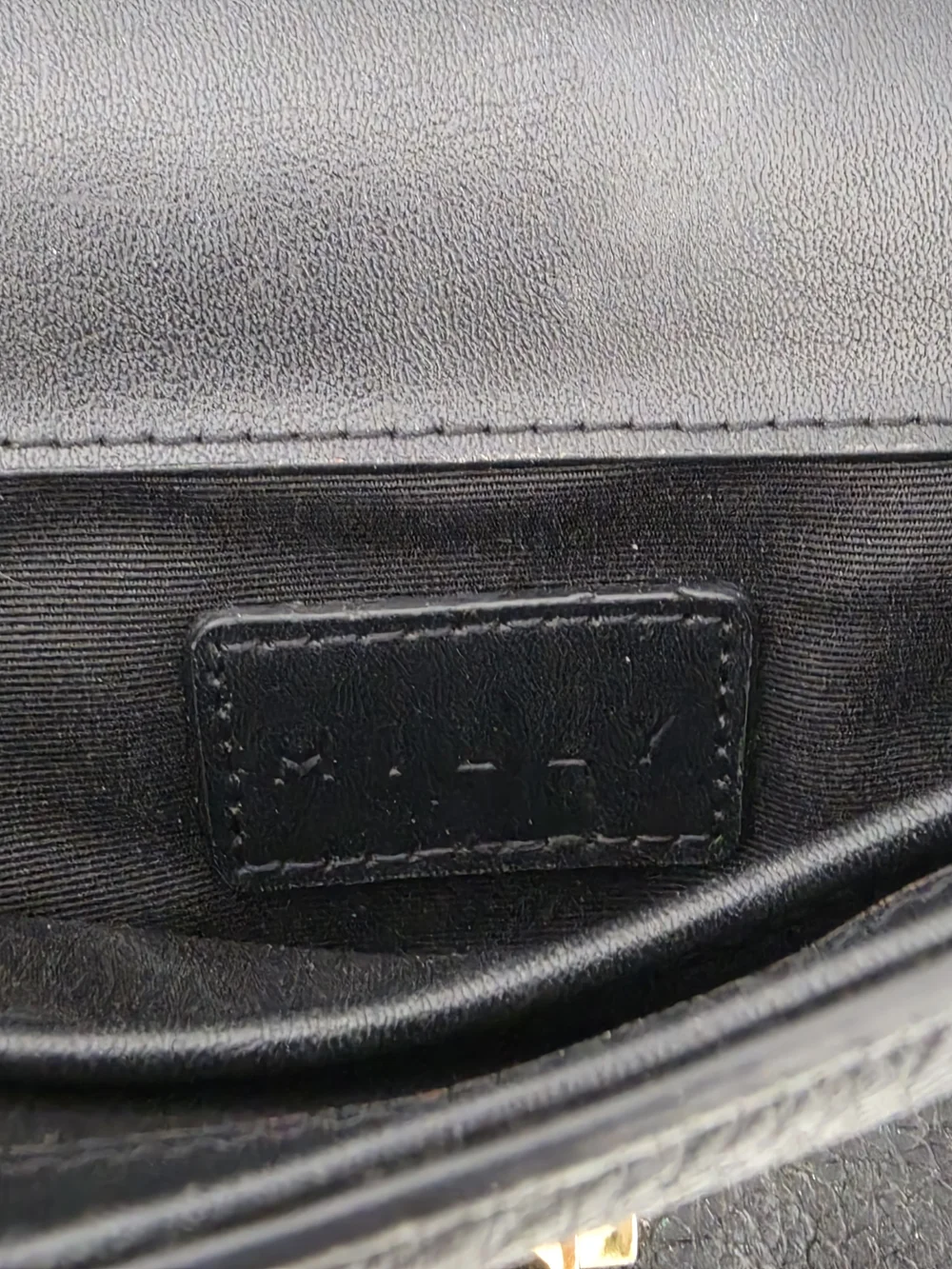 Milly Black Astor Crossbody Bag Leather